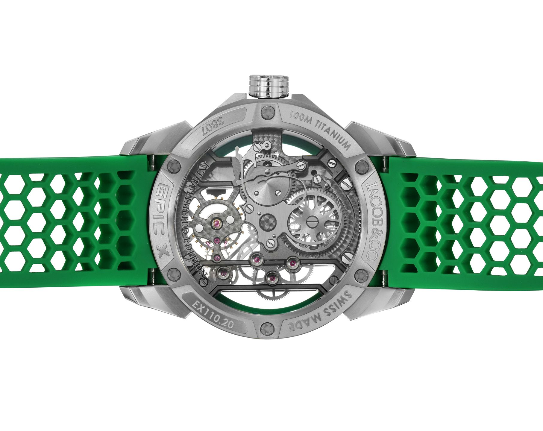 Jacob & Co. Epic X Titanium Green Neoralithe Inner Ring
