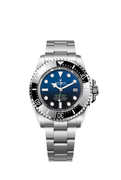 Rolex Automatic Blue Dial Analog Silver Chain Metal Round Men's Watch