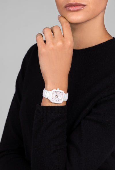 Rado White high-tech ceramic case and bracelet